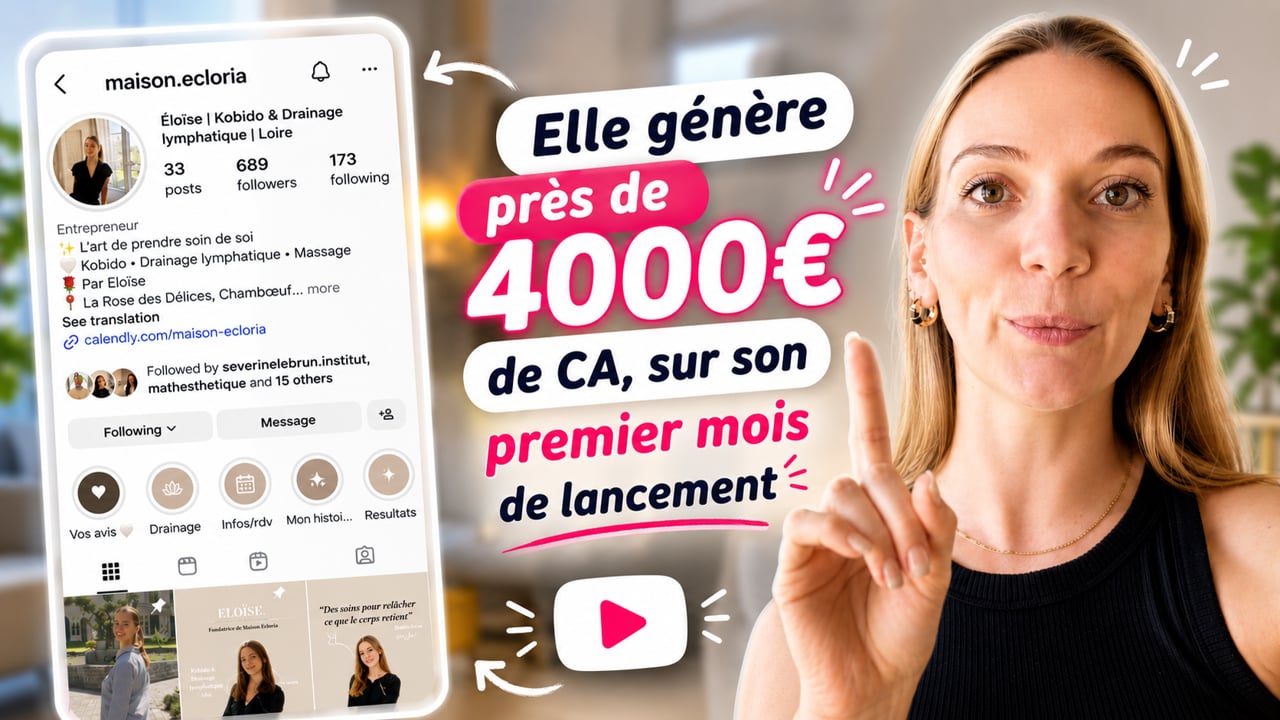 Aperçu de l’interview d’Éloïse : « Elle génère près de 4 000 € de CA sur son premier mois de lancement »